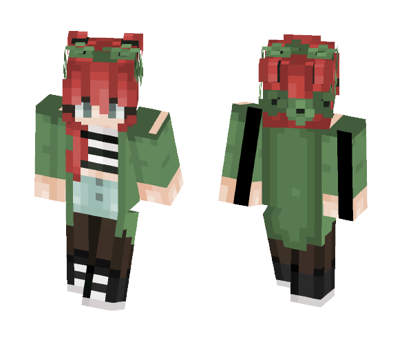 AmβiτiσυsØηε - Army Green - Female Minecraft Skins - image 1