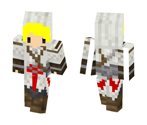 Assassin | Chibi - Male Minecraft Skins - image 1