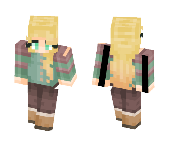 Sorry i was gone I was just campin' - Female Minecraft Skins - image 1