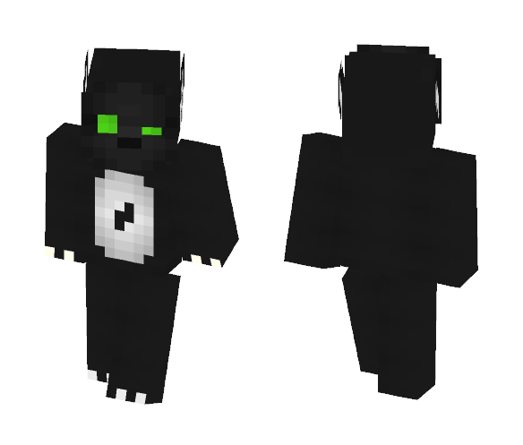 Shadow Monster - Male Minecraft Skins - image 1
