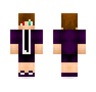 Boy Purple Simple - Boy Minecraft Skins - image 2