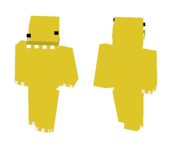 (Bloop) Yellow - Male Minecraft Skins - image 1