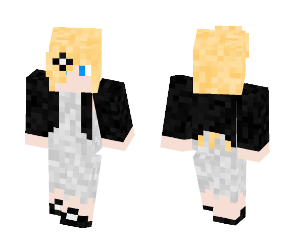 White Dress with Jacket - Female Minecraft Skins - image 1