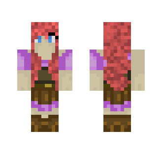 Elf Warrior - Female Minecraft Skins - image 2
