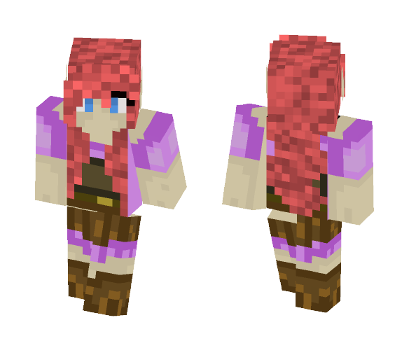 Elf Warrior - Female Minecraft Skins - image 1