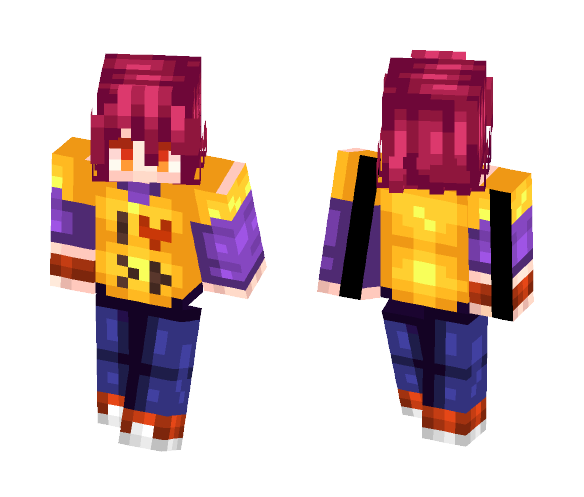☯Ϻίɗ☯ Sora Reshade - Male Minecraft Skins - image 1