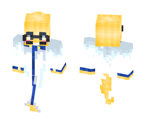 Outertale Alphys - Female Minecraft Skins - image 1