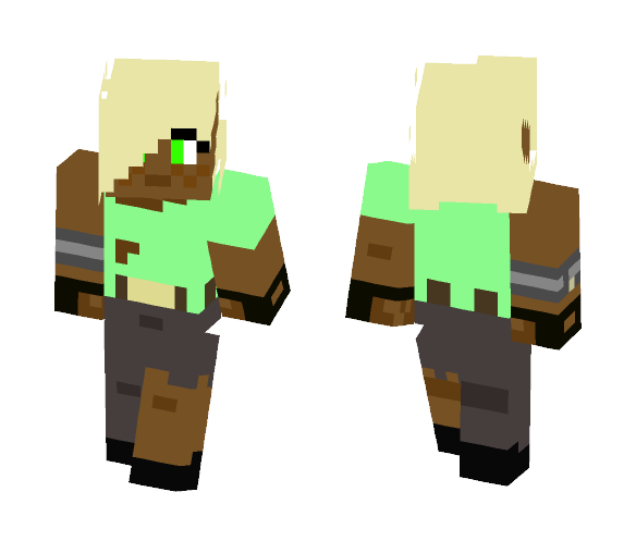 Survivalist Skin 1 (MediaMix1) - Female Minecraft Skins - image 1