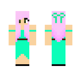 Girl with Dress - Girl Minecraft Skins - image 2