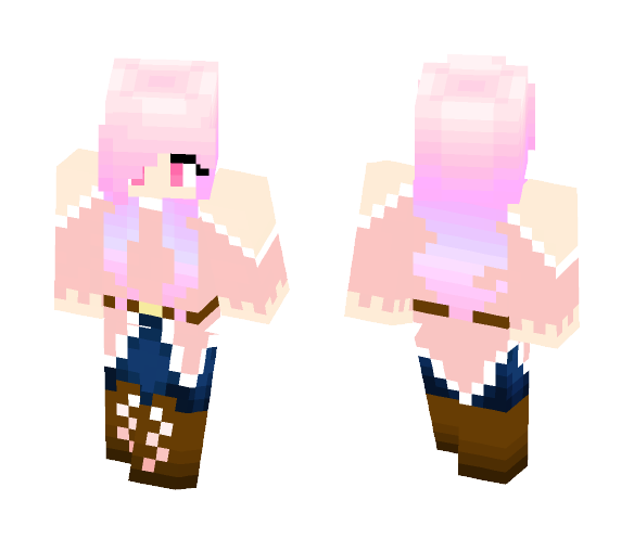 Girl In Robe - Girl Minecraft Skins - image 1