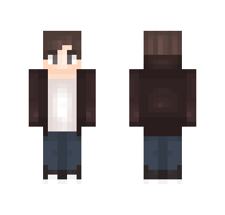 Boy in a Brown Jacket - Boy Minecraft Skins - image 2