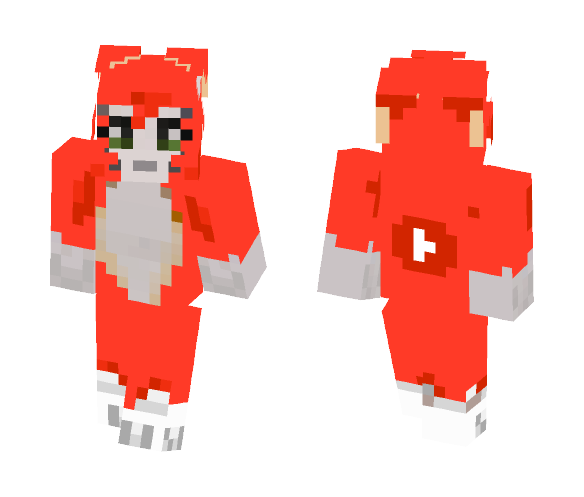 The Flame Cat - Cat Minecraft Skins - image 1
