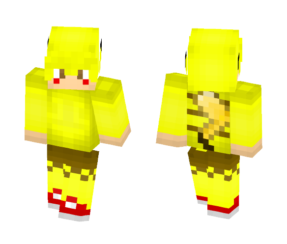 Human Pikachu - Male Minecraft Skins - image 1