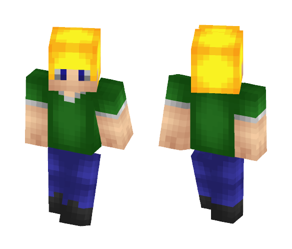 FIRE HAIR - Male Minecraft Skins - image 1