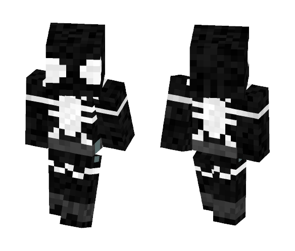 Agent Venom - Male Minecraft Skins - image 1
