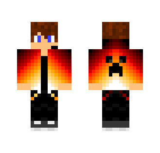 boy fire shirt - Boy Minecraft Skins - image 2