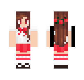 Red is the Color of Love - Female Minecraft Skins - image 2