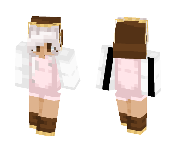 Ganguro Marshmallow + Updates~ - Female Minecraft Skins - image 1