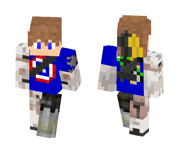 Me with genji + hanzo outfit - Male Minecraft Skins - image 1