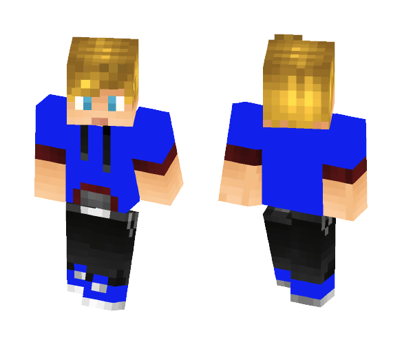 Blue Lachlan - Male Minecraft Skins - image 1