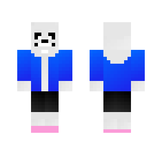 Sans(better shading) - Male Minecraft Skins - image 2