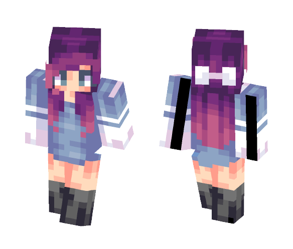 Skin Collab with AngelFox! - Female Minecraft Skins - image 1
