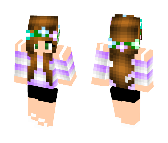 Summer Girl No.2 - Girl Minecraft Skins - image 1