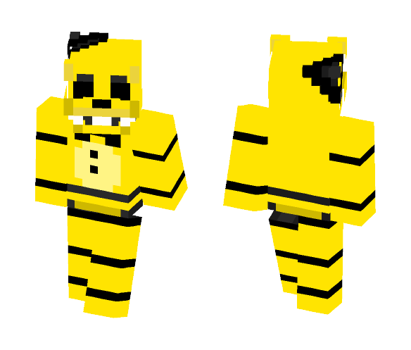 Golden Freddy (untextured) - Male Minecraft Skins - image 1