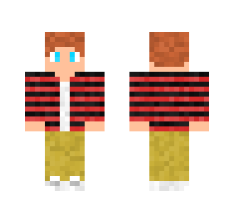 Striped Jacket with Khakis - Male Minecraft Skins - image 2