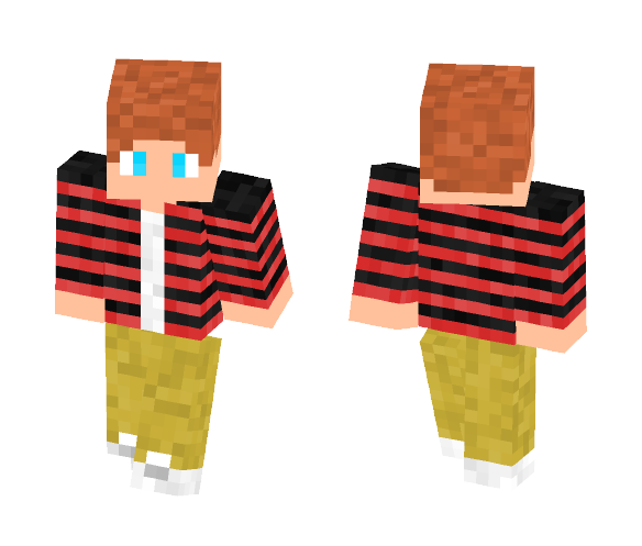 Striped Jacket with Khakis - Male Minecraft Skins - image 1