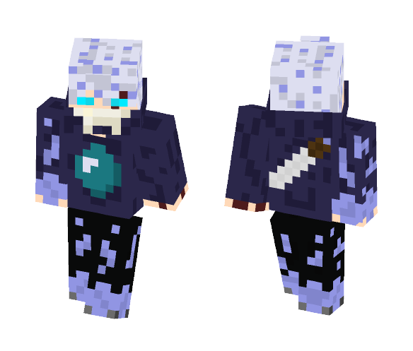 The Black Ice Ninja - Male Minecraft Skins - image 1