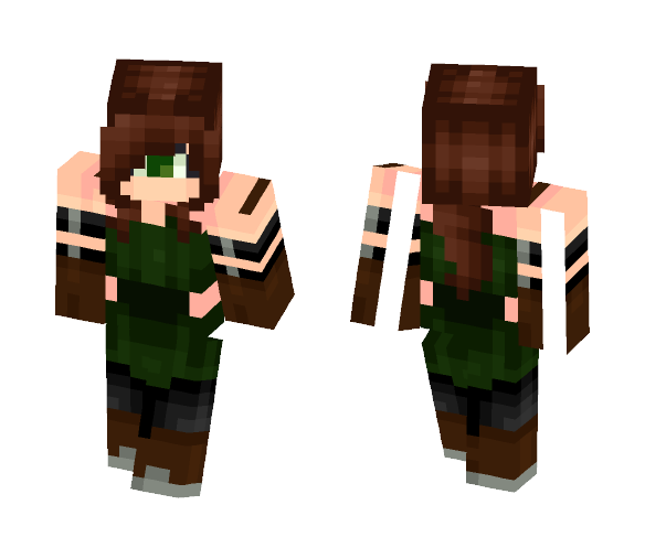 OC -- Brunhilda (Cyclops) - Female Minecraft Skins - image 1
