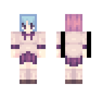 oc / carolynn (re-shaded) - Female Minecraft Skins - image 2