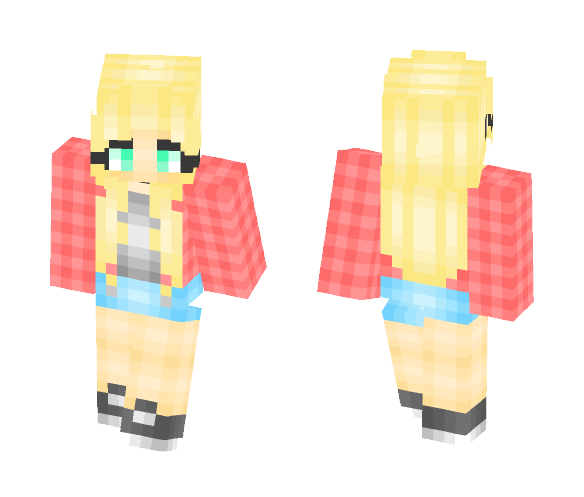 Better Flannel ❤ - Female Minecraft Skins - image 1