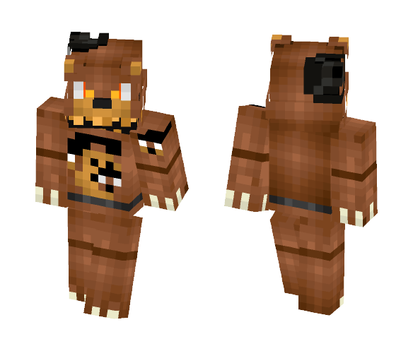 Nightmare Freddy (Whit Freddles) - Male Minecraft Skins - image 1