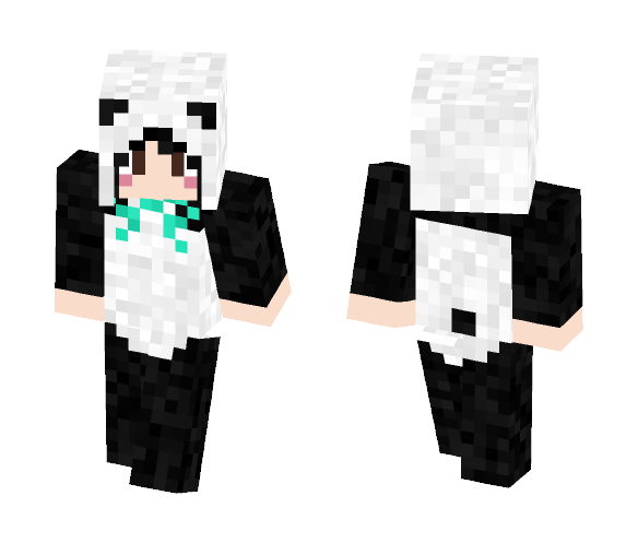 YumiChan - Panda - Female Minecraft Skins - image 1