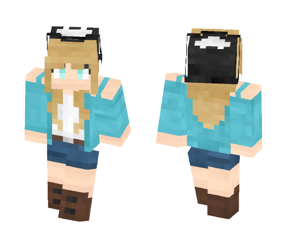MangaLuvver (Request) - Female Minecraft Skins - image 1