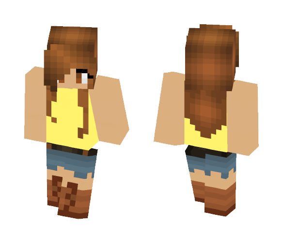 Summer me (not done) - Female Minecraft Skins - image 1