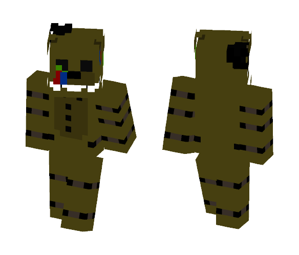 Golden Freddy (TRTF2) - Male Minecraft Skins - image 1