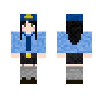 YumiChan - Security Guard - Female Minecraft Skins - image 2