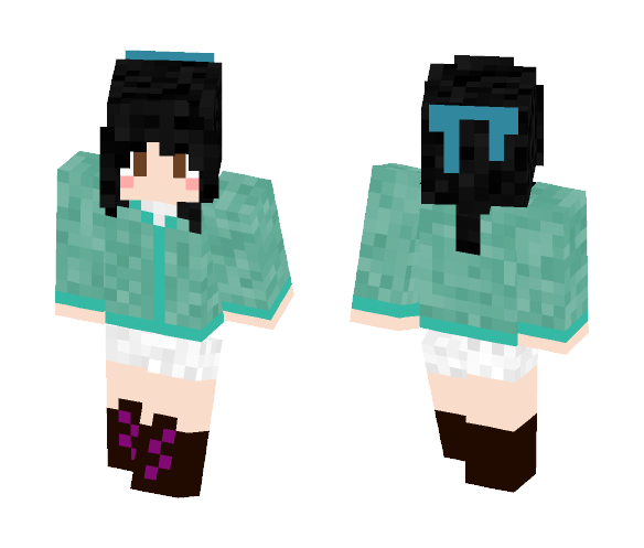 YumiChan - Camp - Female Minecraft Skins - image 1