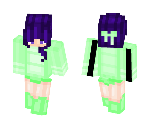 Alien Themed Skin - Female Minecraft Skins - image 1