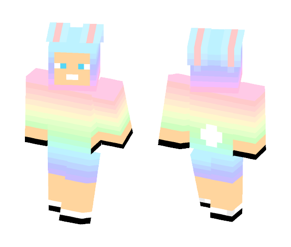 Rainbow Onesie Boy - Boy Minecraft Skins - image 1