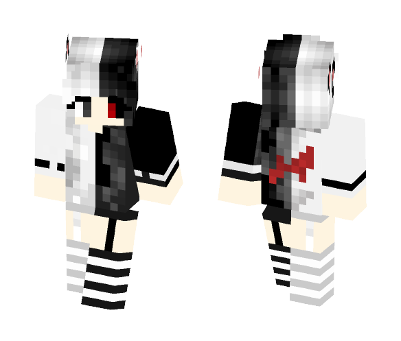 Monokuma - Female Minecraft Skins - image 1