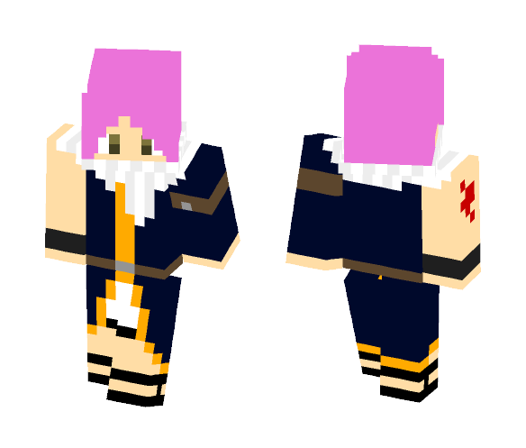 Natsu Dragneel - Fairy Tail - Male Minecraft Skins - image 1