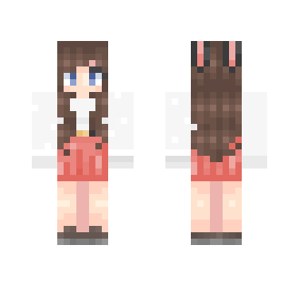 seokjin ・ﾟ: *✧ snowy bunny - Female Minecraft Skins - image 2