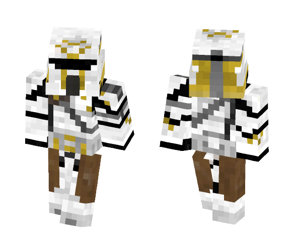 Outer Rim Force Clone Commander - Male Minecraft Skins - image 1