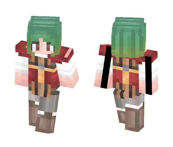 WARRIOR! - Female Minecraft Skins - image 1
