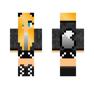 fille loup blonde - Female Minecraft Skins - image 2