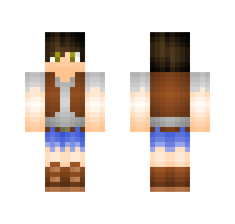 -Leather waistcoat boy- - Male Minecraft Skins - image 2